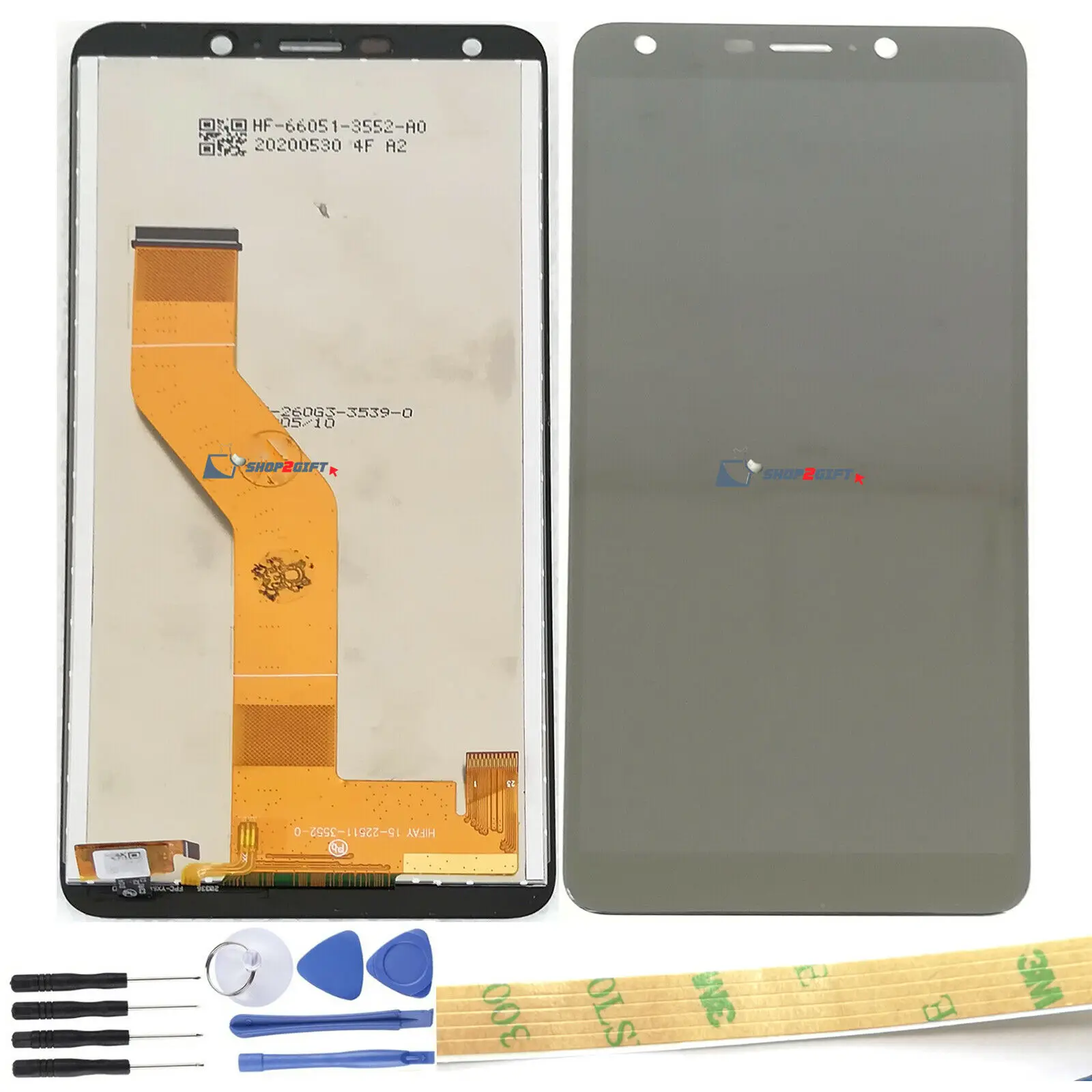 

100% Original New For Wiko Y61 LCD Display Touch Screen Digitizer With Tools