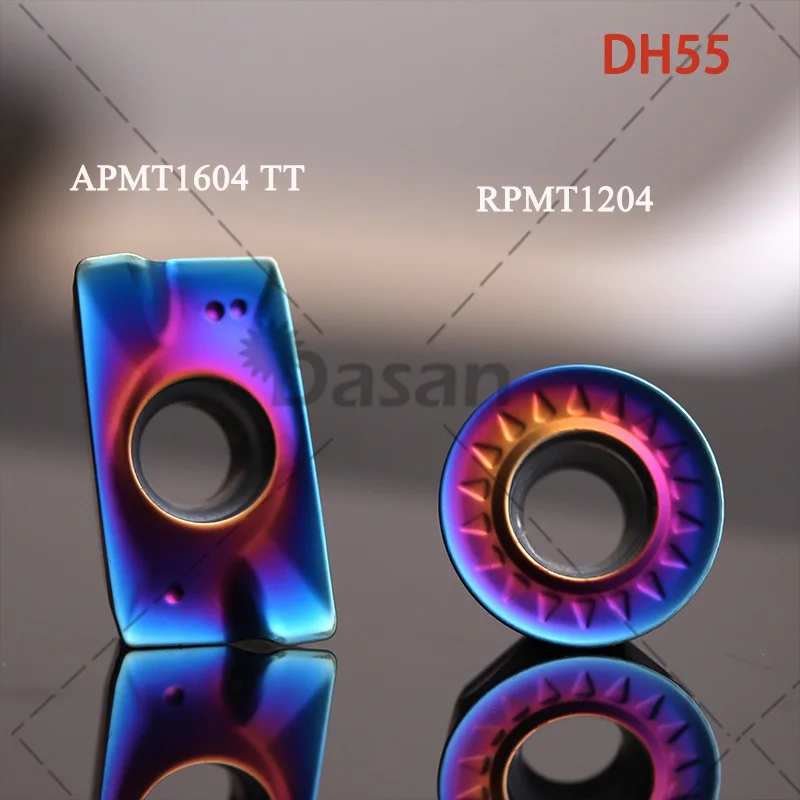 超硬コネクタapmt1135pder apmt1604 h2 tt rpmt10t3 rpmt1204moe jsオリジナルdasan nano,45スチールa3用,10個