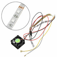 Arcade Console Game Board 6-Pin Power Adapter Cable Power Switch LED Strip Fan For Pandora Box Series Home Version