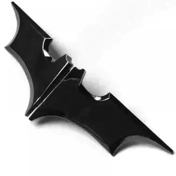 بطاقة هوية شهيرة مصنوعة من الفولاذ المقاوم للصدأ للشحن السريع للجنسين مع مشبك للمال على شكل جناح الخفّاش وقفل للمال