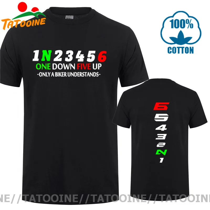 Tatooine 2020 Fashion MTB Biker 1N23456 Motorcycle T Shirt Men Tee shirt Race Motorbicycle Tshirt Moto Bike Double Print T-shirt