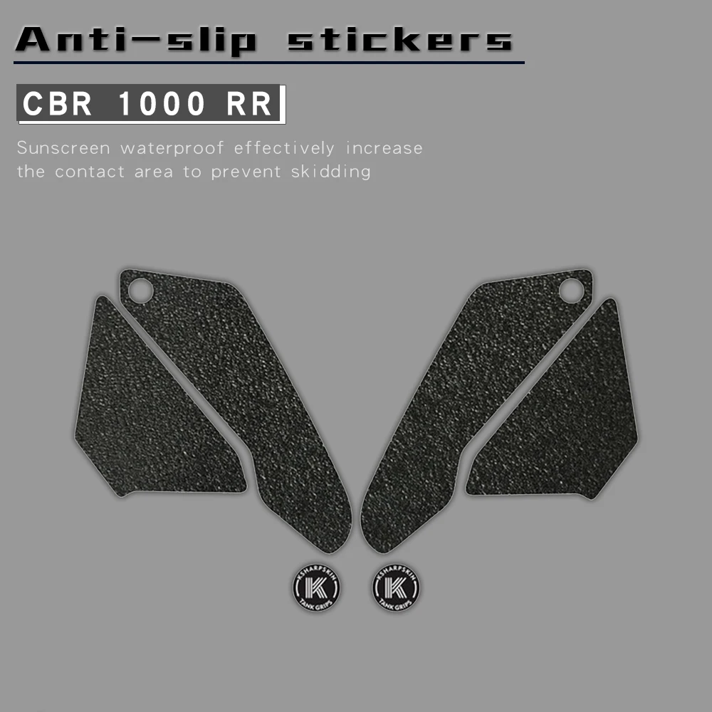 

Motorcycle fuel tank pad protection stickers side matte non-slip decals body waterproof film for HONDA CBR1000RR CBR1000RR ABS