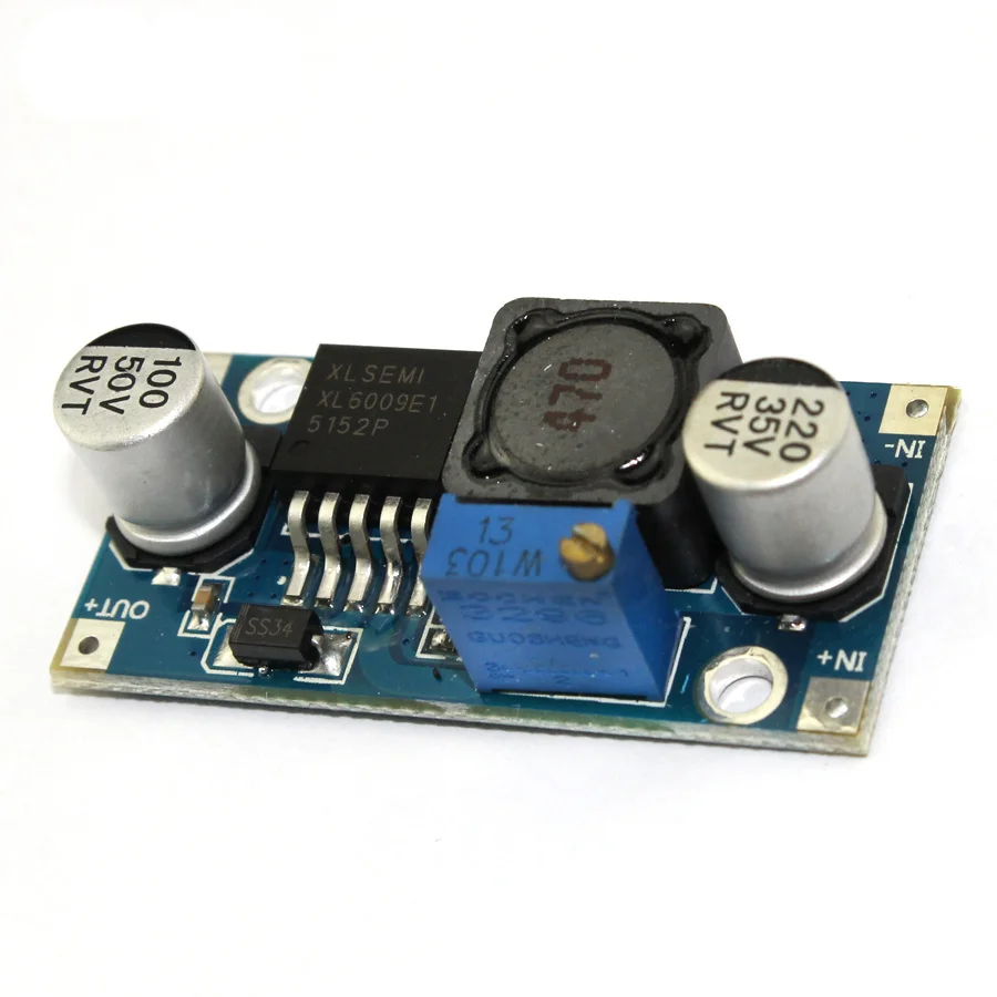 XL6009 DC-DC Booster Power Supply Module Output is Adjustable Super LM2577 Step-Up Module DC Step Up Converter Boost Board