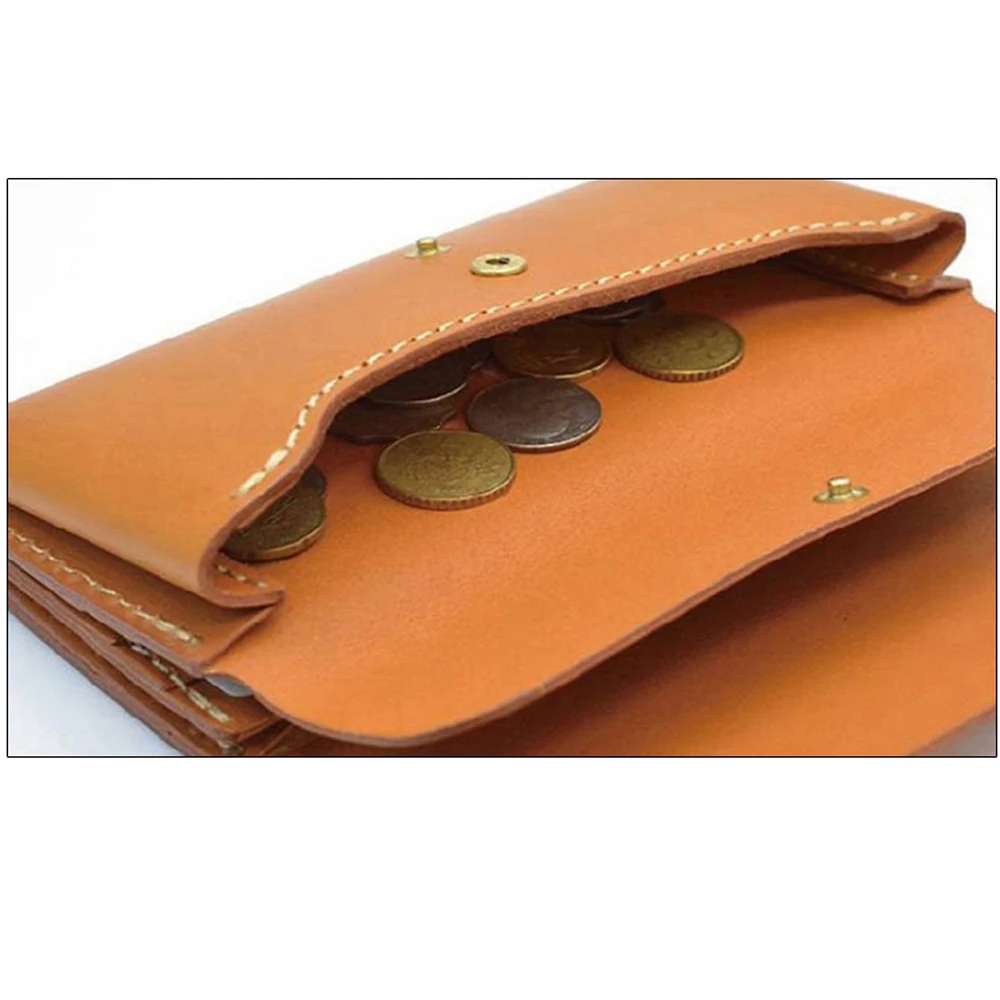 DIY leather craft women wallet cardholder coin bag pocket die cutting knife mold metal hollowed punch tool blade set 20x9x3cm