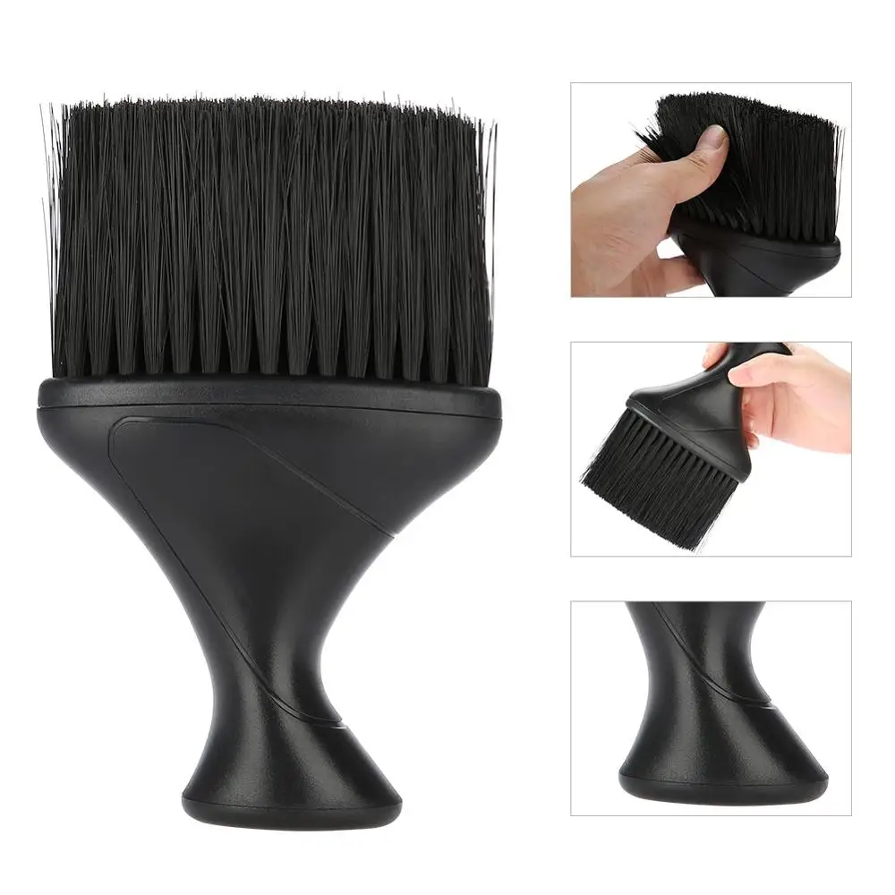 2Type Before Tattooing Hair Cutting Cleaning Brush Neck Duster Soft Hair Brush for Barber Salon Oil Head Styling Tatto Accessory