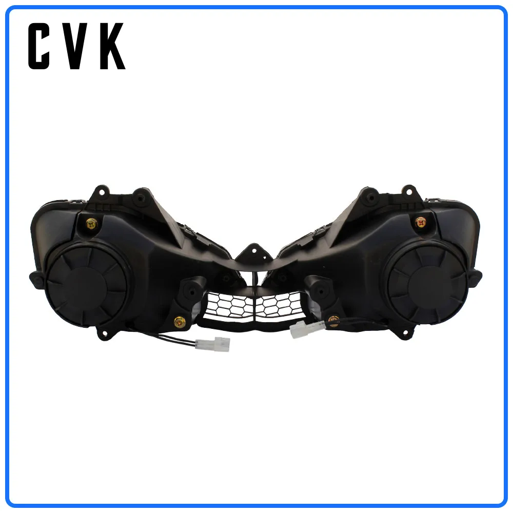 CVK Motorcycle Headlight Headlamp Head Light For YAMAHA YZF 600 R6 2003 2004 2005 YZF-R6 03 04 05 Head Lamp Headlight assembly