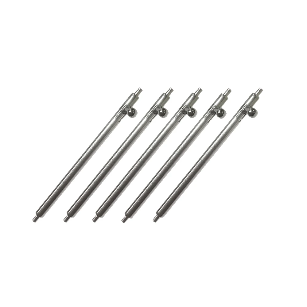 Correa de acero inoxidable sin costura para reloj, accesorios para relojero, eje de conexión, herramientas de reparación para el hogar, 1,5mm, 18-23mm, 2 uds.