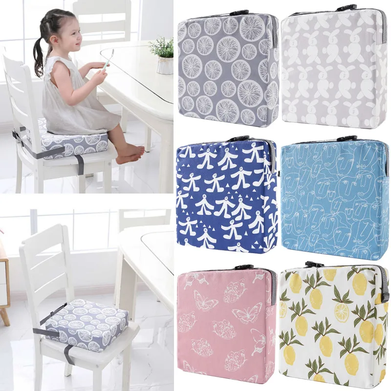 Baby Highchair Booster Cushion Pad Adjustable Removable Increased Chair Pad Kids Children Dining Chair Cushion