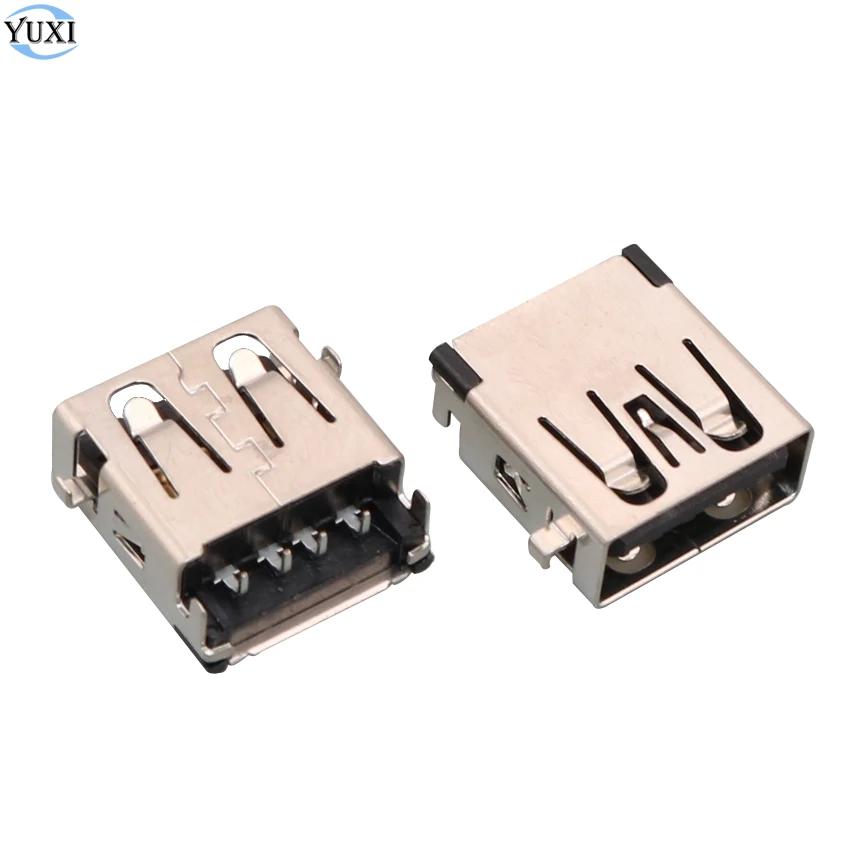 Yuxi 2pcs แล็ปท็อปหญิง USB 2.0 แจ็คชาร์จซ็อกเก็ตสำหรับ ASUS S551L S551LN V551 K551L S551LB S551LB