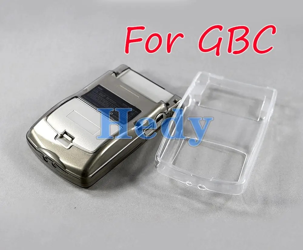 10 szt. Przezroczysty TPU Gamepad futerał ochronny do GBC GBA ochrona powłoki przezroczysta obudowa do Gameboy kolorowe akcesoria