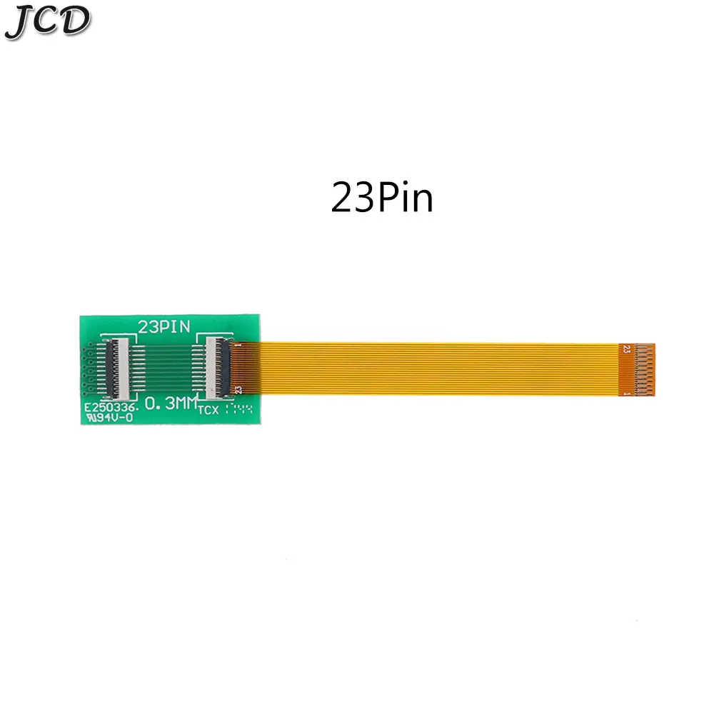 JCD 23 25 31 39 45 51 Pin 0.3mm Pitch Extension Board Connector Adapter with FFC FPC Flexible Flat Cable length 60mm