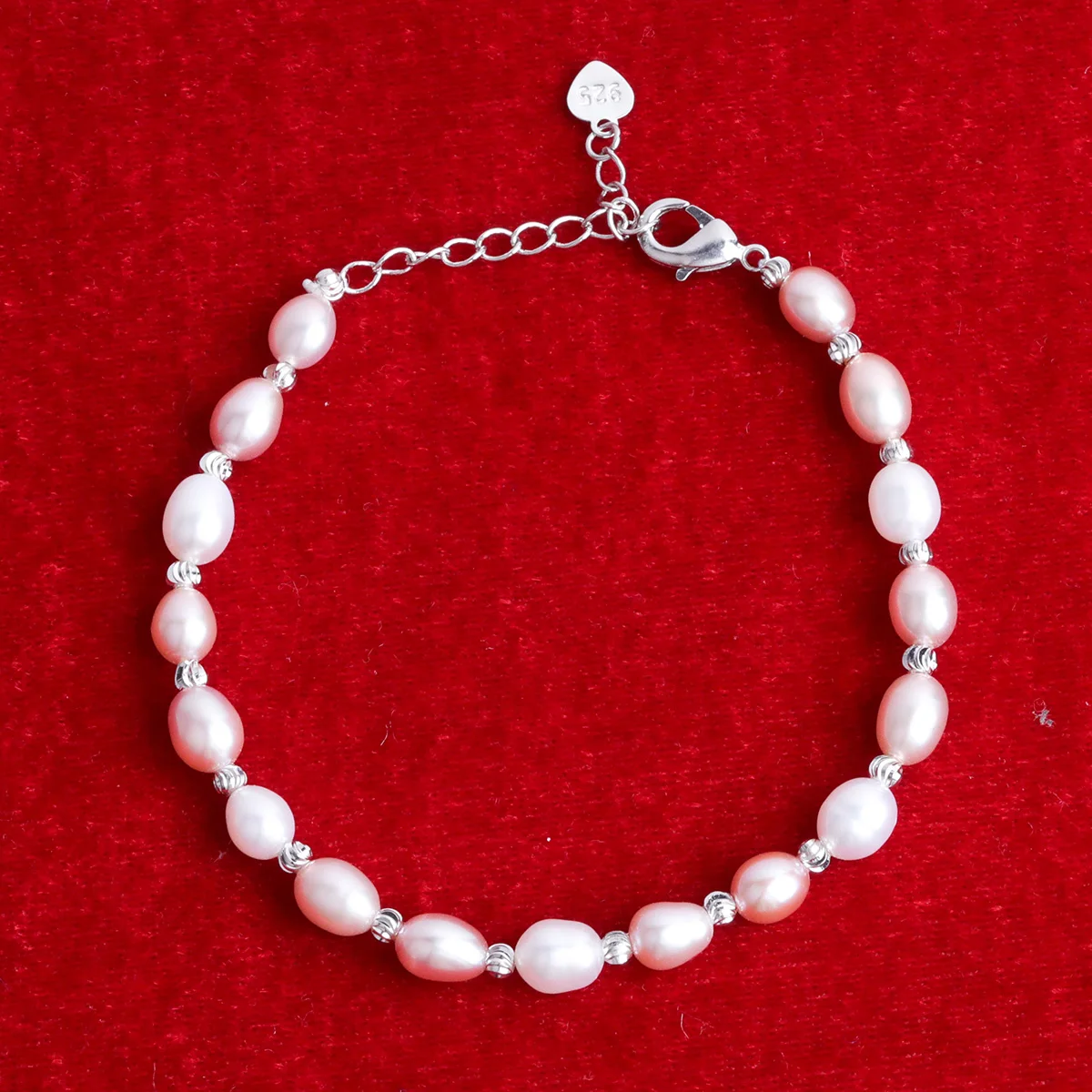 Colorful Freshwater Pearl Bracelet for Women Silver 925