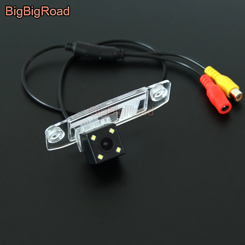 

BigBigRoad Car Rear View Reverse Camera With Filter / Power Relay For Kia K3 Sportage R 2 Opirus Amant / Hyundai Sonata Sorento