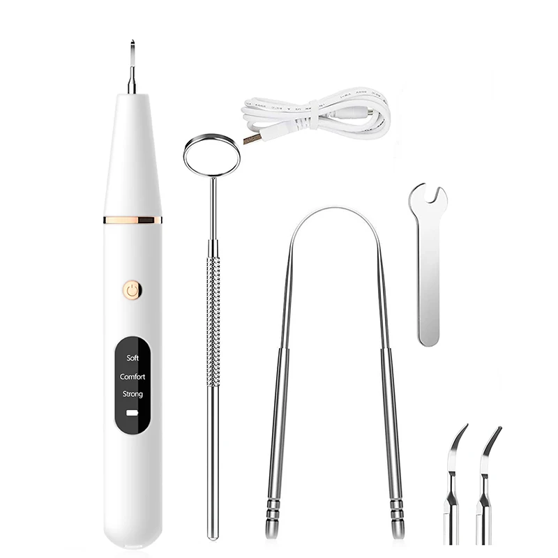 

Dental Calculus Remover Electric Household Dental Scaler Ultrasonic Teeth Whitening Cleaner Tool Tartar Remover