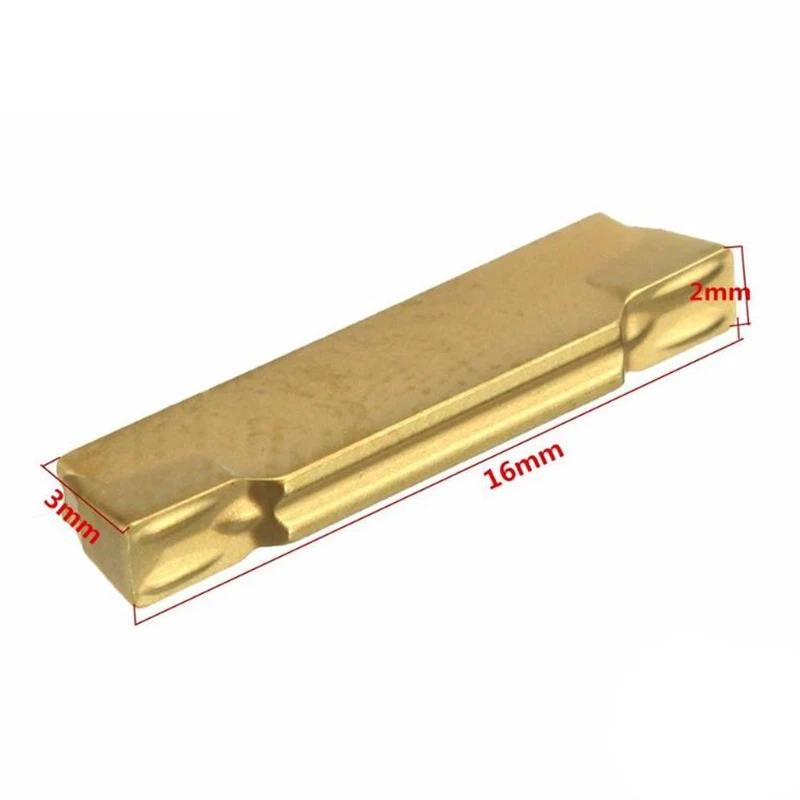Imagem -06 - Inserções de Metal Duro para Mgehr Mgivr Ferramenta de Corte de Ranhuras Adequado para Mgehr 20032 10 Peças