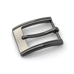 1pcs 30mm Metal Laser Belt Buckles Single Pin End Bar Buckles High Quality Fit for 27mm-29mm Belt Leather Craft Jeans Parts