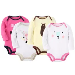 Lawadka 3-24M Cotton Newborn Baby Girls Boys Romper New Spring Autumn Infant Clothes Cartoon Toddler Jumpsuit Soft Costume 2022