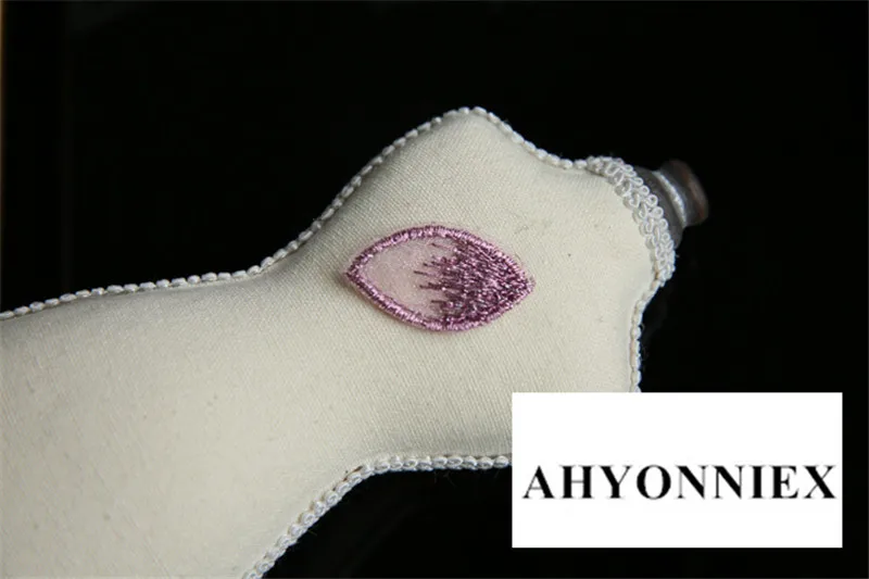 AHYONNIEX 10 stücke Günstige Kleine Blume Patch für Kleidung Nähen auf Applique Kleid Haar Zubehör Schuhe Taschen DIY Dekoration Patches – Detail 19