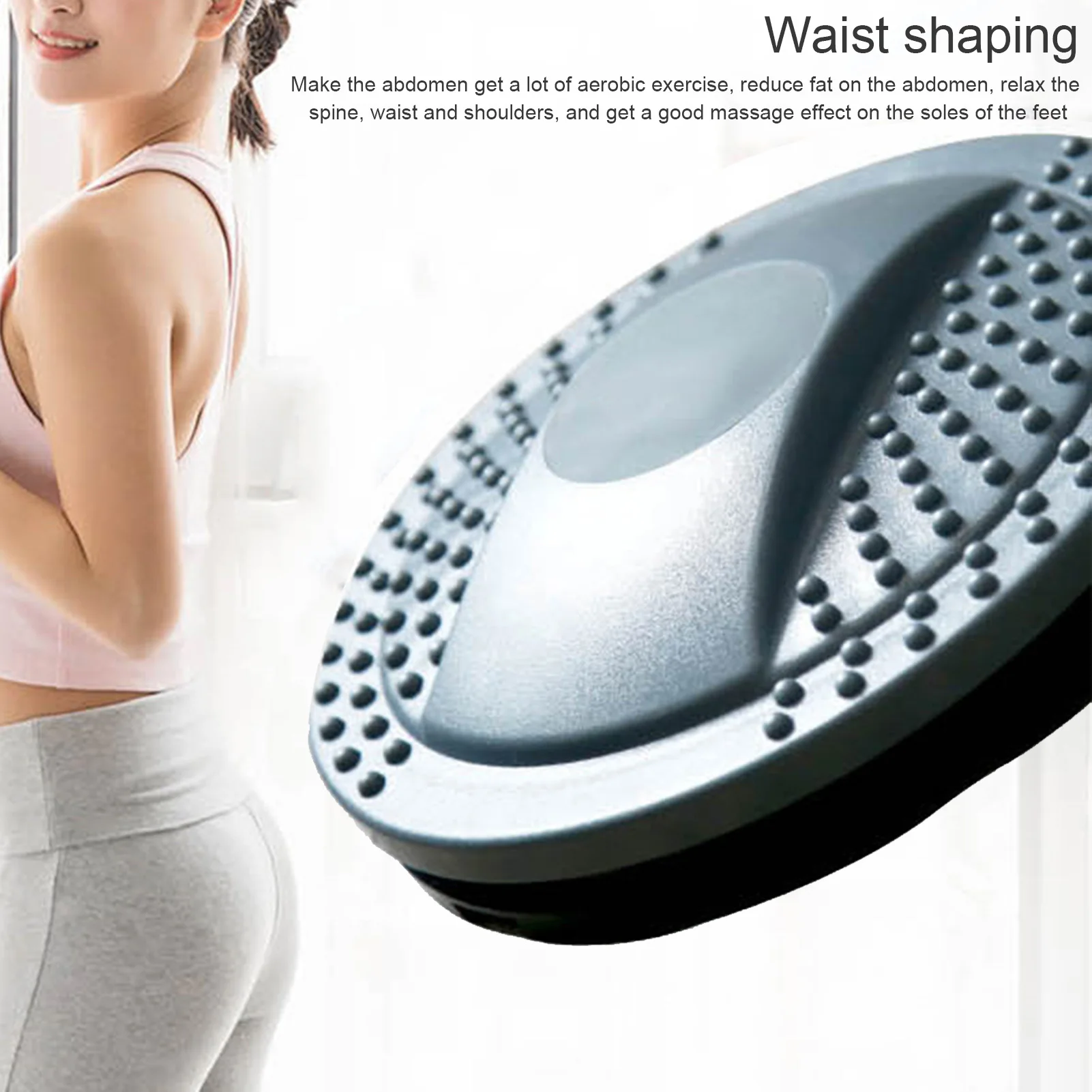 Twist Waist Disc Board Body Building Fitness Slim Twister Plate Exercise Gear Improve Blood Circulation Twisting Waist Disc