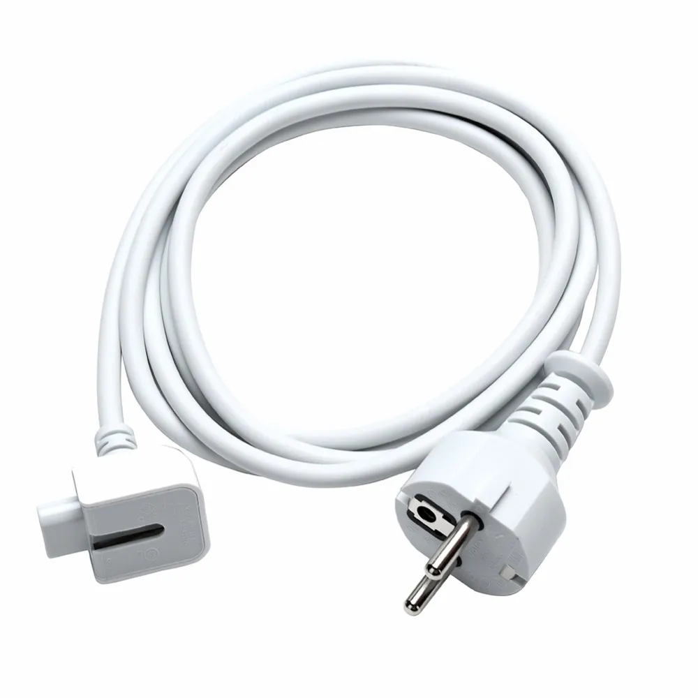 High Quality  EU Plug Extension Cable Cord For MacBook Pro Air Charger Cable Power Cable Adapter 45w 60w 85w