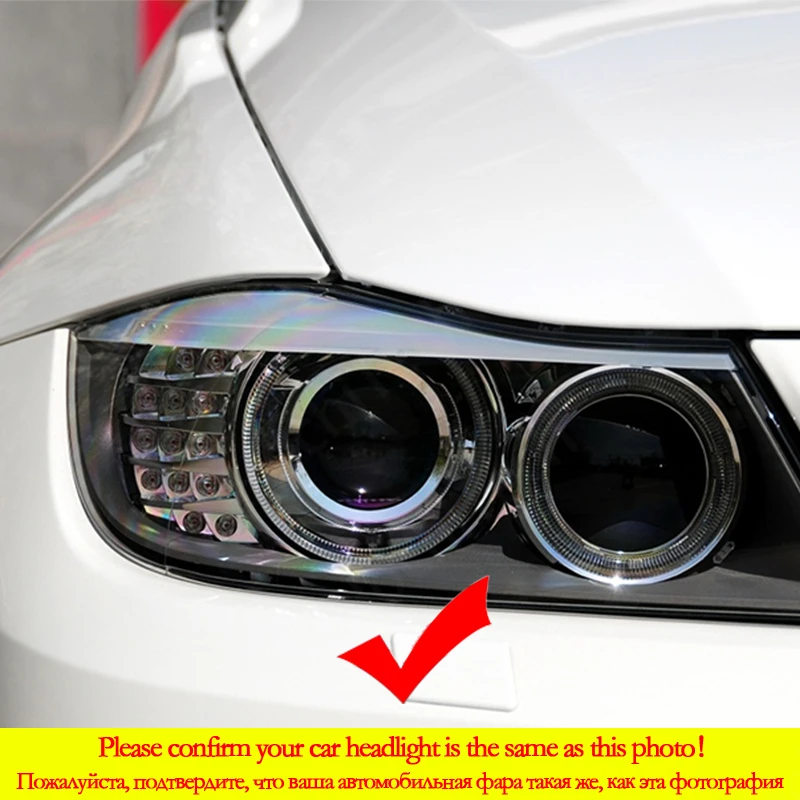 Anillos LED Angel Eyes Ultrabrillantes Para BMW Serie 3 E90/E91/E92/E3 (blancos Con Señal ámbar)