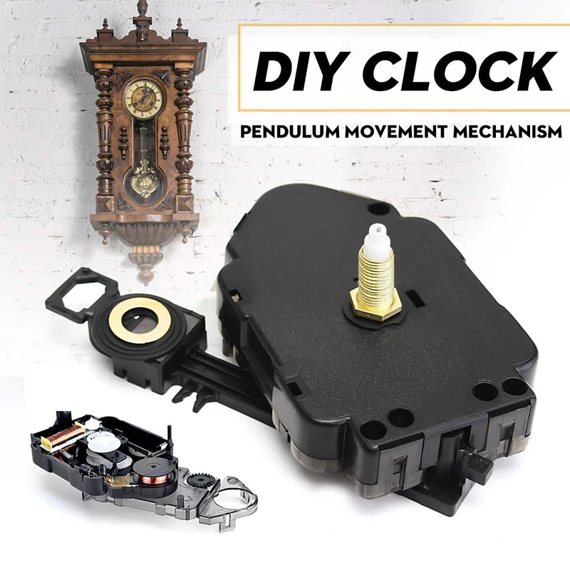 Classic Long Axis Pendulum Clock Mechanism Movement Repair Parts DIY Wall Clock Motor Parts Home Accessories Quartz Clockwork