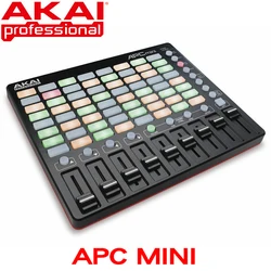 Akai professional APC Mini Compact Ableton live controller and Ableton Live Live download (8 x 8 backlight clip launch grid)