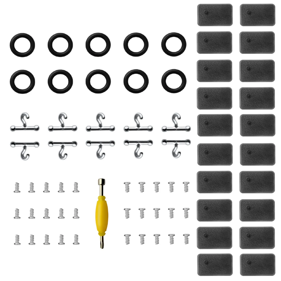 O-Ring Waistband T-Hook Screws For 3.75inch Gi Joe Action Force Cobra Figures Leg Crocht Waist Body Part Repaired Accessory