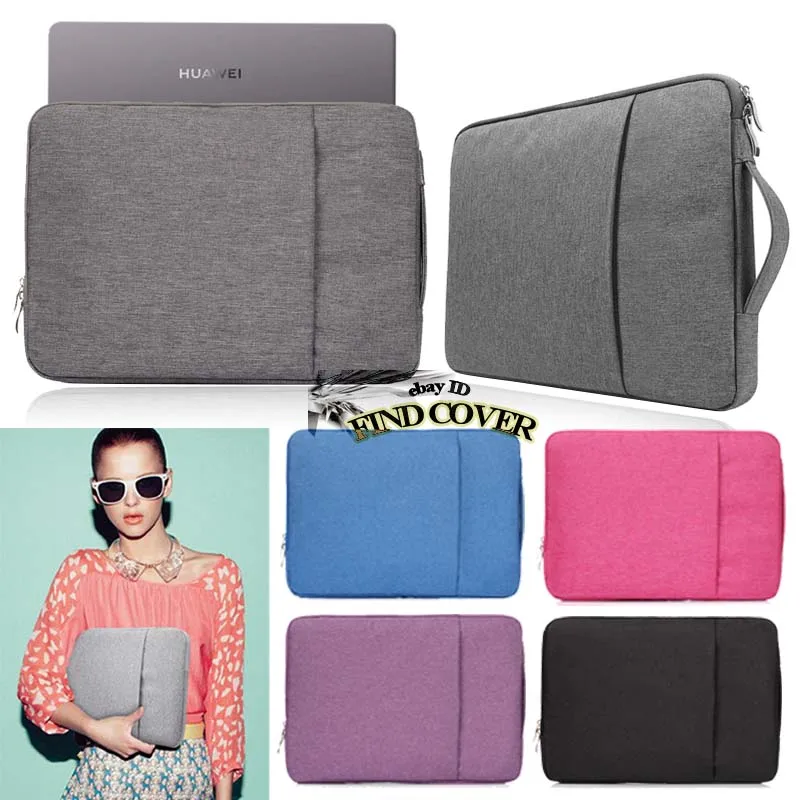 For HUAWEI MateBook 13 14 /E 2019/X 13 / X Pro/D 15.6/Honor MagicBook Pro 14 16 Laptop Notebook Carrying Sleeve Pouch Case Bag