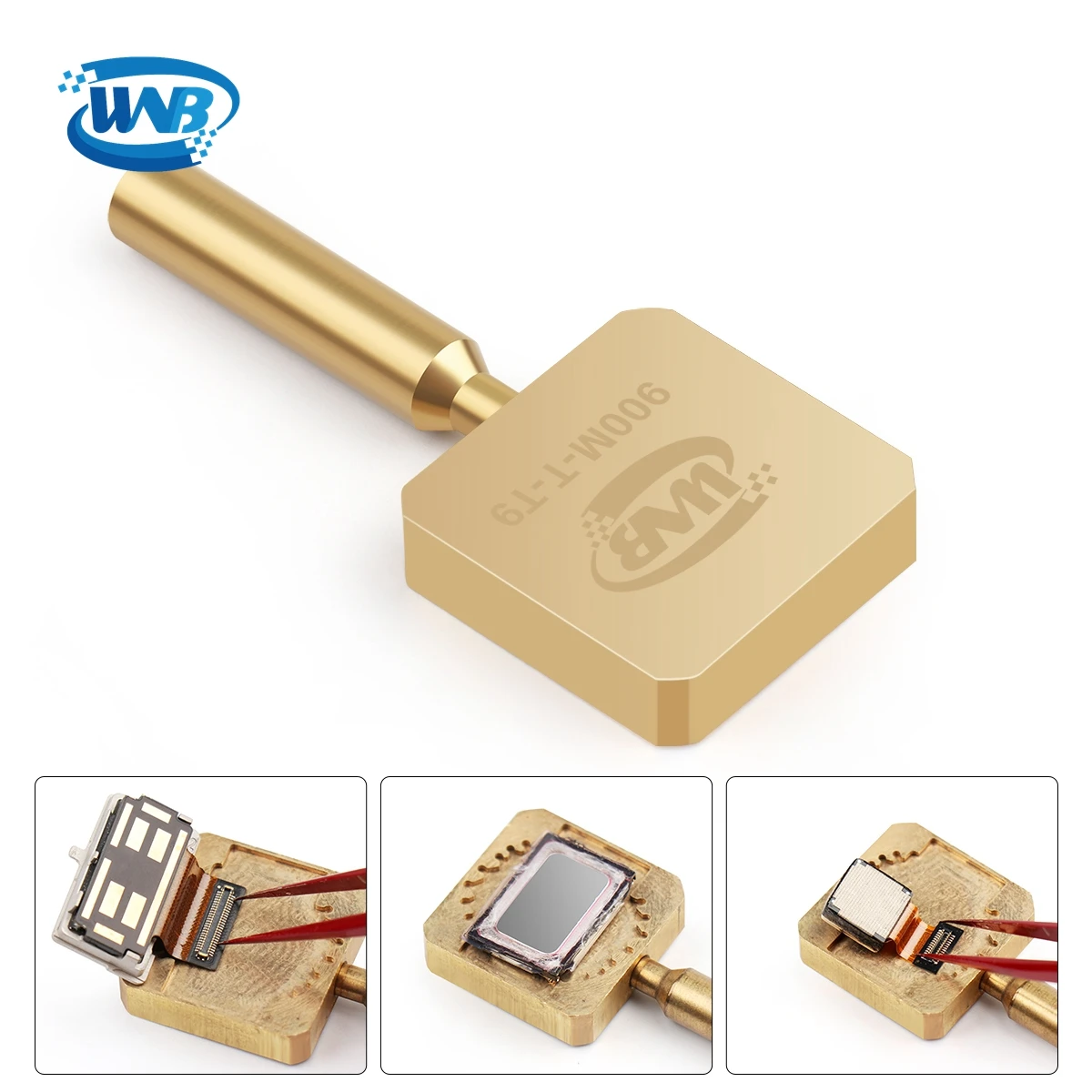 WNB 900M-T-T9 Pure Copper Miniature Heating Platform Micro Soldering Station For CPU IC Chip Positioning Glue Removal Desolder