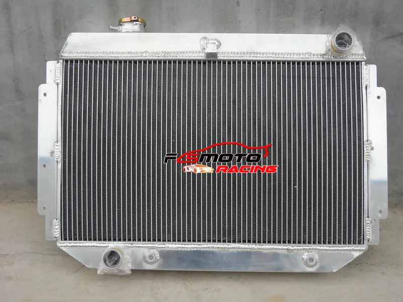 56MM 3 Row Aluminum Radiator + Fan For Holden HQ HJ HX HZ 253 & 308 V8