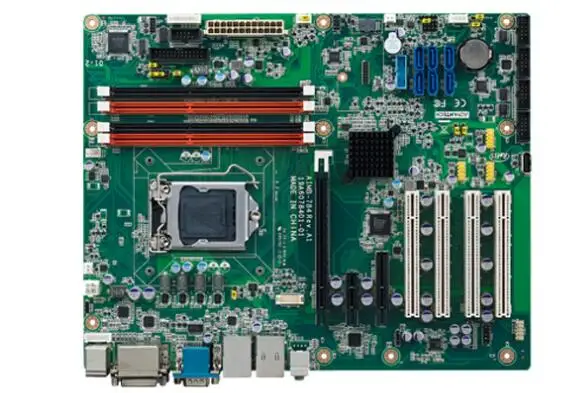 

AIMB-784 Rev .A1 100%OK Original IPC Mainboard ATX Industrial Motherboard AIMB-784G2 4*PCI 2*LAN 4*COM