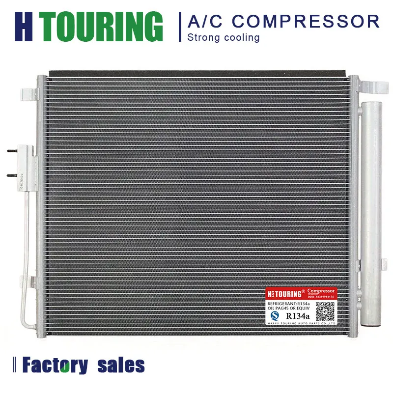 

A/C Air Conditioning Condenser for Hyundai SANTA FE III DM MAXCRUZ CRDi 4WD 2.0 2.2 2012- 976062W000 97606-2W000 NISSENS 940391