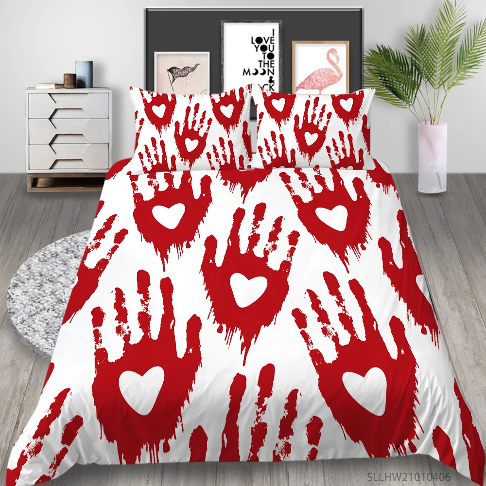 

3D Bedding Set King Size Duvet Cover Set Home Textile 2/3 Pcs Highend Bedclothes Modern Home Bed Set Pillowcase