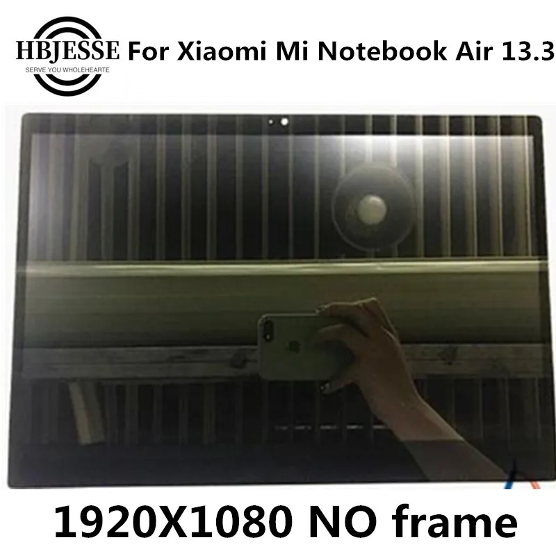 13.3 inch LCD LED Screen Display Matrix Glass Assembly For Xiaomi Mi Notebook Air IPS LQ133M1JW15 N133HCE-GP1 LTN133HL09