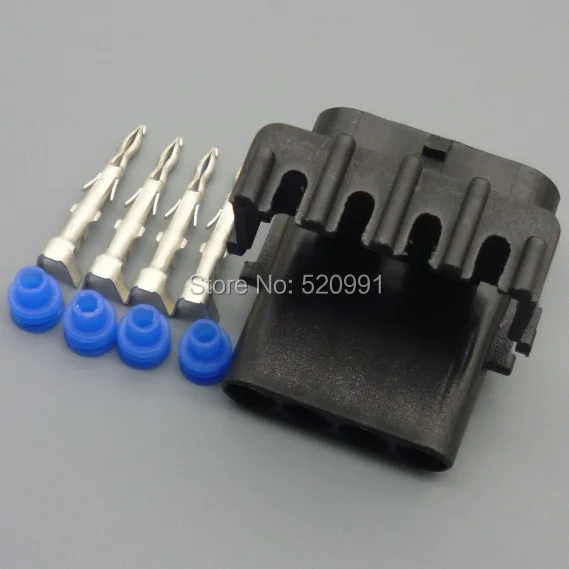 200sets  2.5mm 4p male  Camaro Firebird Corvette 82-84 Large Cap HEI Distributor Connector Pigtail