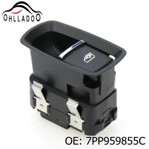 

HLLADO High Quality 7PP959855C Front Door Window Switch Single Power Window Switch Fit For P orsche Cay enne 2011-2014