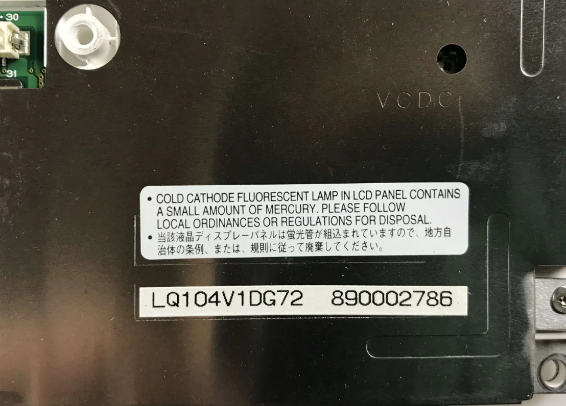 LQ104V1DG72  warranty 1year