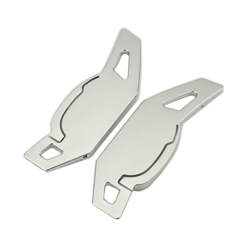 2PCS Aluminum Car Steering Wheel Shift Paddle Shifter Gear Extention For Audi A5 S5 S3 S6 SQ5 RS3 RS6 RS7 Car styling