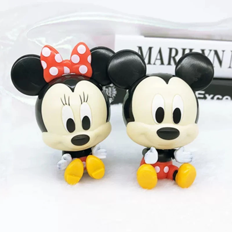 Disney Mickey Mouse Minnie Baking Cake Ornaments Decoration Cake Topper Baby Birthday Party Decoration Supplies  Birthday Gift