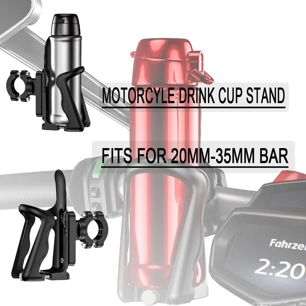 

Motorcycle Beverage Water Bottle Drink Cup Holder 20MM-35MMBar MountFor KTM 1190 Adventure/R / 1290 Super Adventure 990/950 ADV