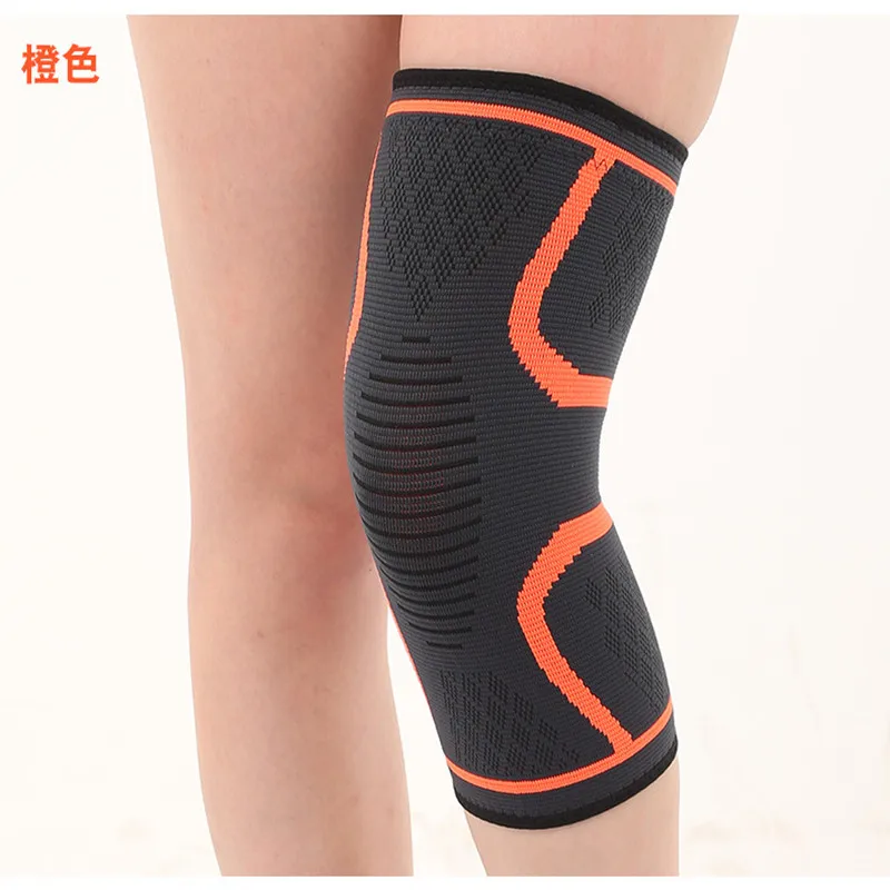 TJ-TingJun Professional Sports Kneepad Basketball Football Breathable Anti-collision Mountain Climbing Men Leg Protection 80