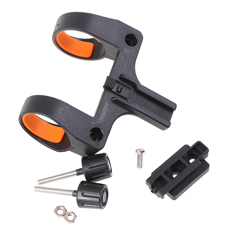 Portable Cycling Bike Bicycle Light Lamp Stand Holder Rotation Grip LED Flashlight Torch Clamp Clip Mount MTB Bike Lamp Support