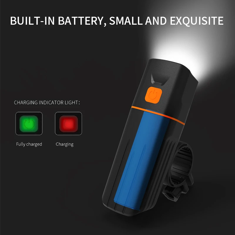 NATFIRE NTK3 5200mAh Bike Lights Bicycle Led Light Runtime 10+ Hours USB Rechargeable MTB Front Lamp Headlight as Flashlight