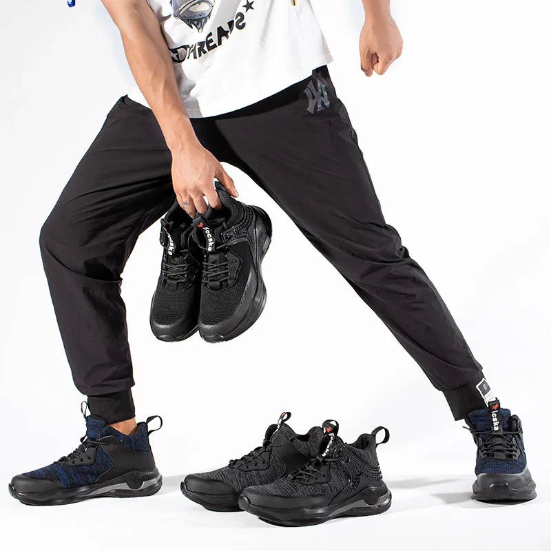 Breathable Men's Safety Shoes Boots With Steel Toe Cap Casual Men's Boots Work Indestructible Shoes Puncture-Proof Work Sneakers - Image 4