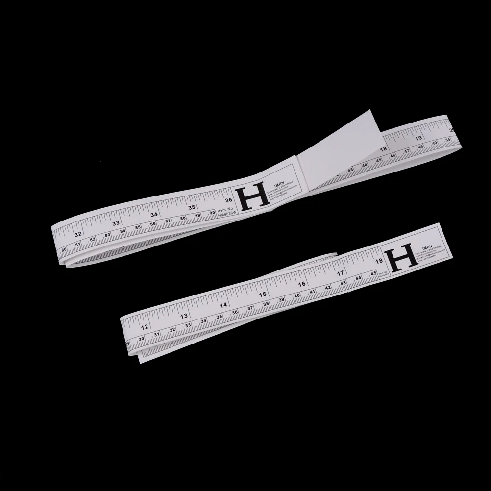 High Quality 45cm /90cm Self Adhesive Metric Measure Tape Vinyl Ruler For Sewing Machine Sticker