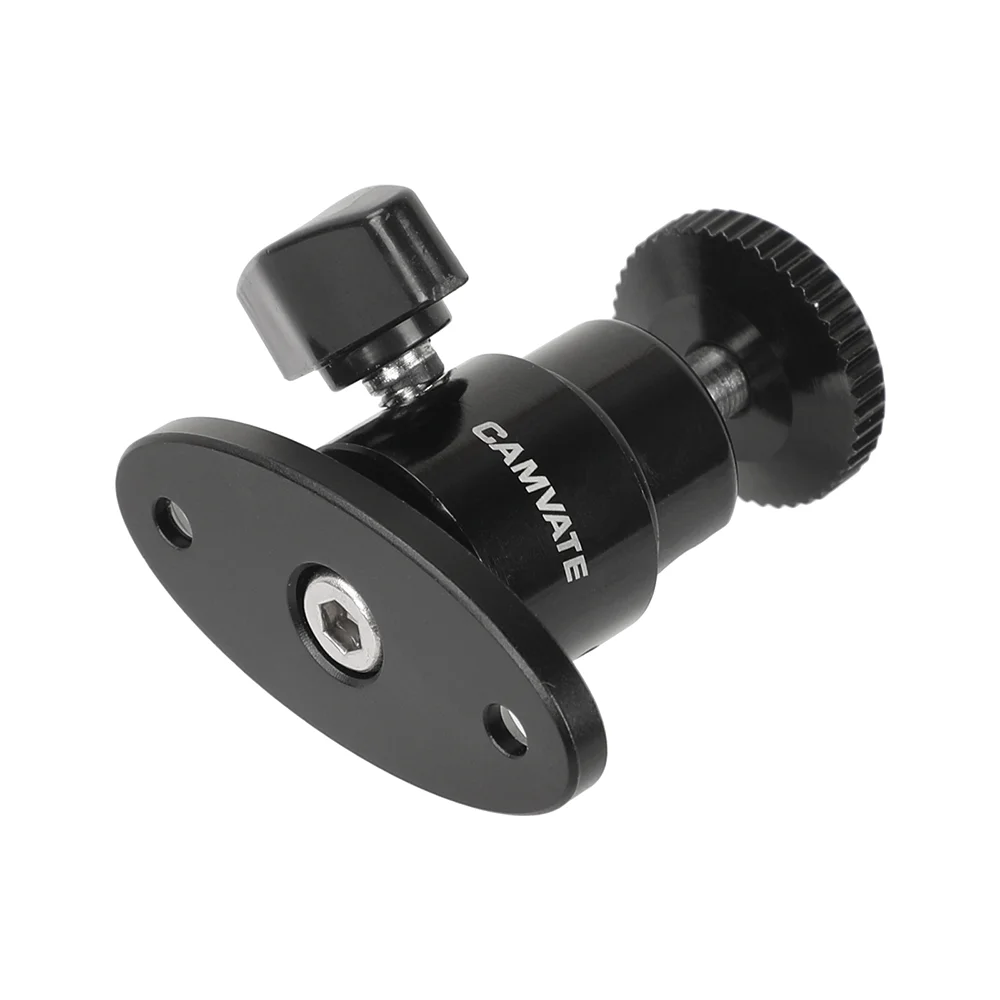 CAMVATE Mini Ball Head Bracket Holder With 1/4\