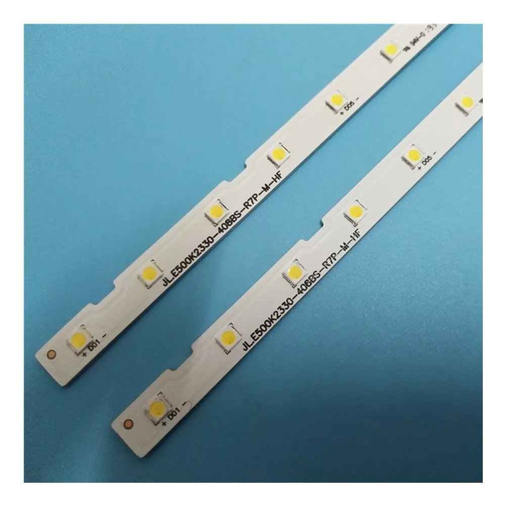 100% New 2pcs/Kit LED strips for SAMSUNG 50 TV UN50NU UN50RU BN96 46034A BN96 45962A LM41 00564A JL E500K2330 408BS R7P M HF