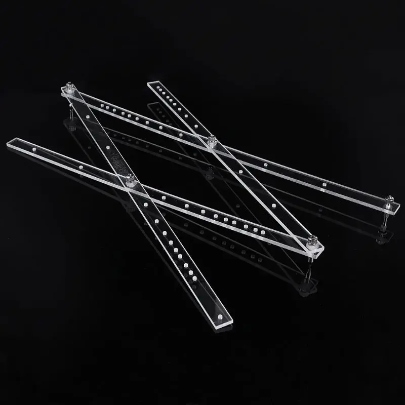 50cm Scale Folding Ruler Pantograph Copy Rluer Drawing Enlarger Reducer Tool