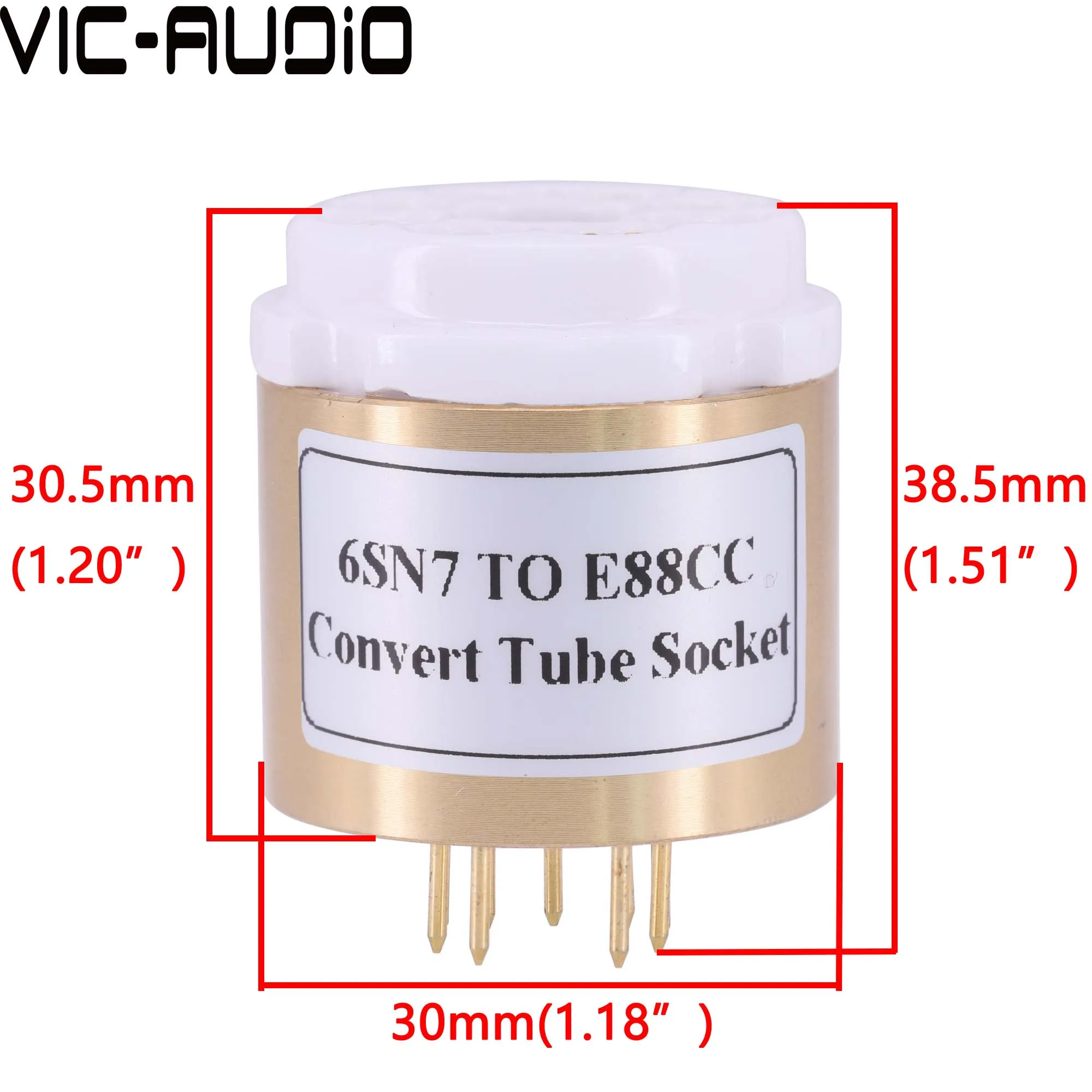 DIY 오디오 진공관 앰프 변환 소켓 어댑터, CV181 6SL7 6N8P 6N9P 6SN7-E88CC ECC88 6DJ8 6N2 6922, 1PC